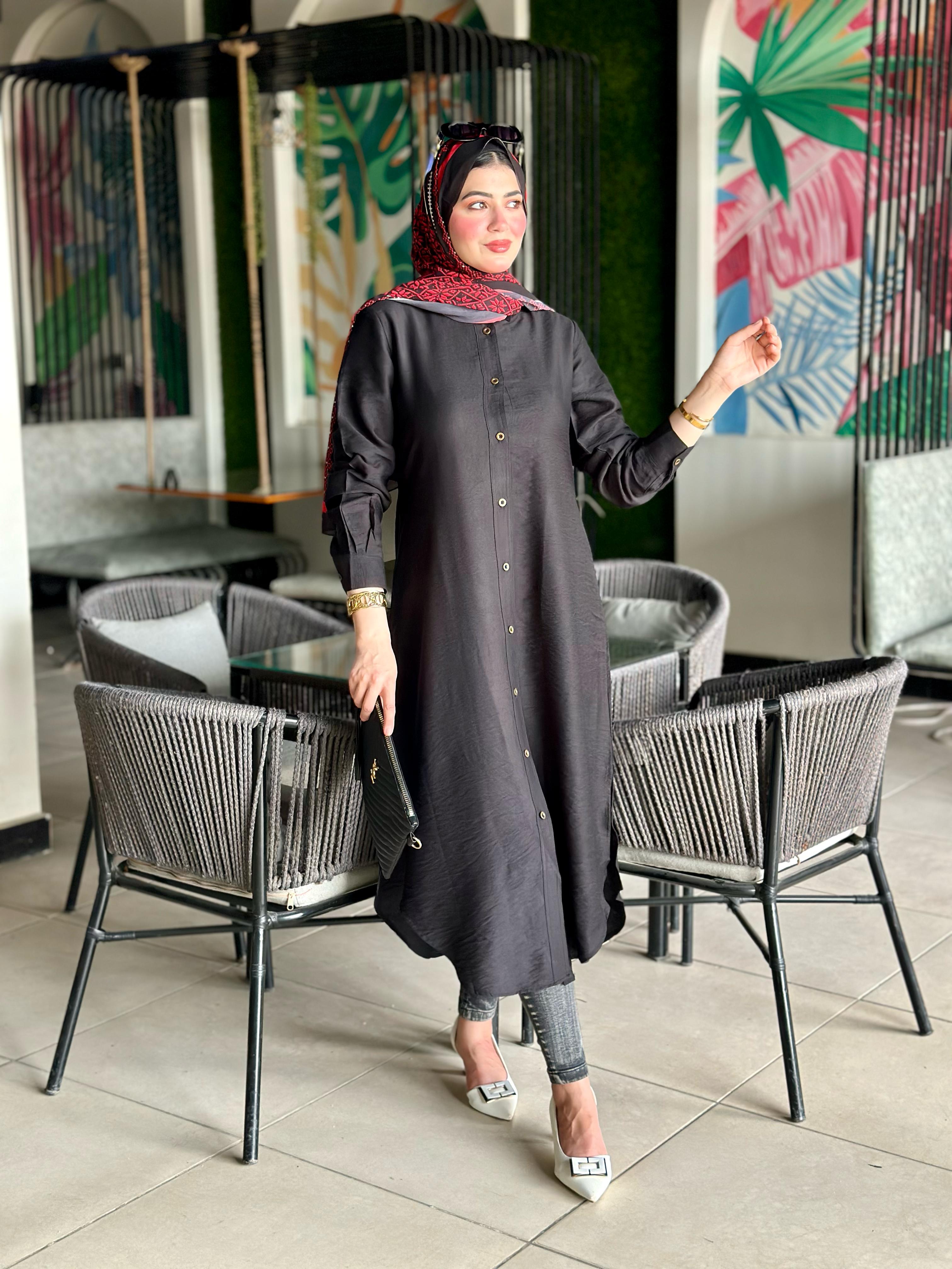 شميز طويل كتان